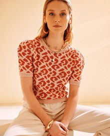 Shirt met dierenprint