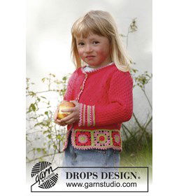 Vest gemaakt van Drops Safran