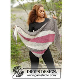 Tide Rose gemaakt van Drops Brushed Alpaca Silk