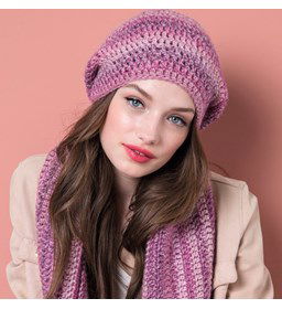 Snood gemaakt van Phildar Phil Mikado