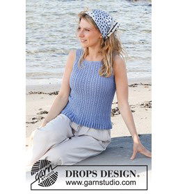 Dameshemdje gemaakt van Drops Safran