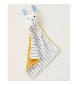 Knuffeldoekje konijn gemaakt van Phildar Phil Baby doll