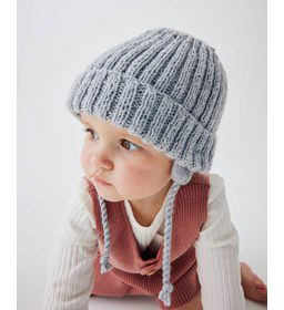 Babymuts of peutermuts Jasmine gemaakt van Phildar Phil Lambswool 51