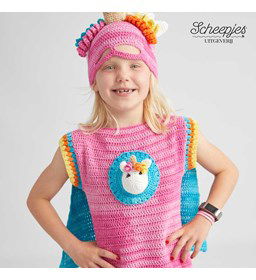 Superheldin gemaakt van Scheepjes Twinkle