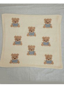 Babydeken met beertje
