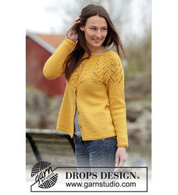 Gebreid vest gemaakt van Drops Nepal