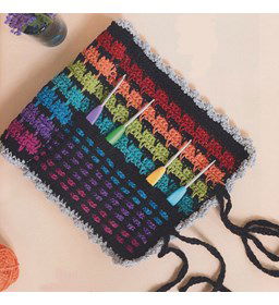 haaknaaldenetui gemaakt van Durable Glam