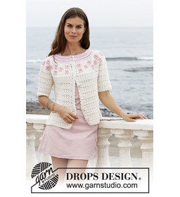 Vest gemaakt van Drops Cotton Merino