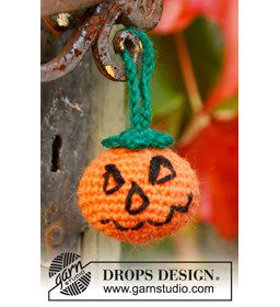 Pompoen gemaakt van Drops Alpaca