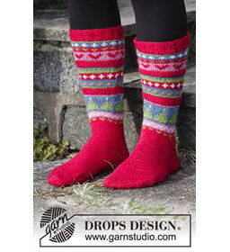 Sokken gemaakt van Drops Fabel