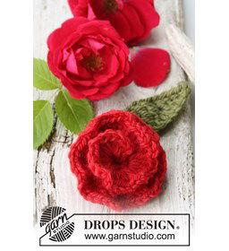 Gehaakte roos van Nepal