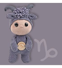 Sterrenbeeld pop Steenbok Silvie gemaakt van Durable Cosy Fine