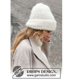 Muts en halswarmer gemaakt van Drops Melody