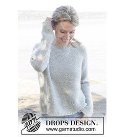 Misty Lake Trui gemaakt van Drops Nord