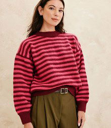 Gestreepte damestrui