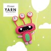 Three Eyed Monster gemaakt van Vulling