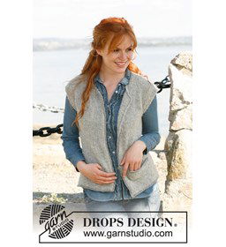 Vest gemaakt van Drops Alaska