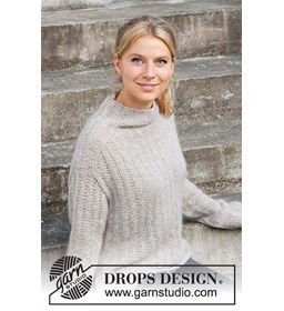 Damestrui gemaakt van DROPS Sky