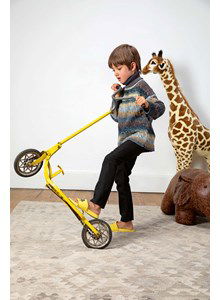 Kindertrui met dubbele hoge col