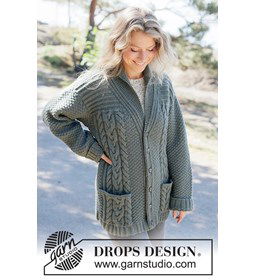 Finnley Cardigan gemaakt van knopen