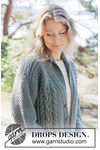 Breipatroon Finnley Cardigan van andere kant