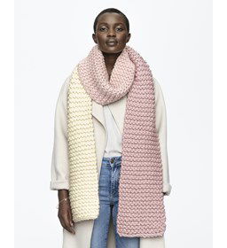 Sjaal Twiggy gemaakt van Phildar Phil Express