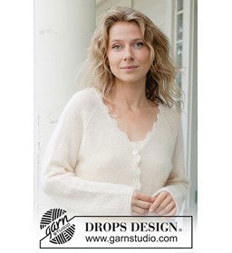 Sweet Harmony Cardigan gemaakt van DROPS Flora