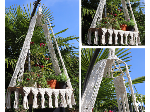 Macrame patroon Macrame schommel