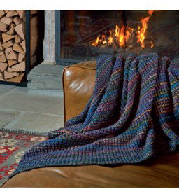 Deken gemaakt van Lang Yarns Mille colori baby