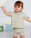 Breipatroon Kort baby broekje