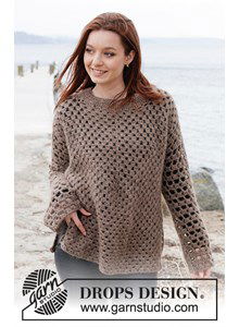 Open gehaakte damestrui