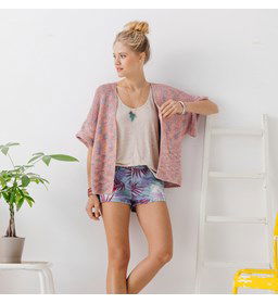 Vest gemaakt van Phildar Phil Rainbow