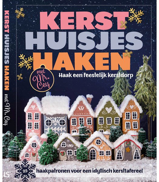 Haakpatroon Compleet pakket kersthuisjes haken