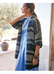 damesvest in patensteek