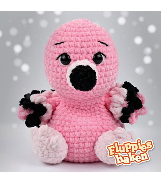 Haakpatroon Fluppie Flamingo