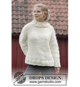 Trui Elise gemaakt van Rondbreinaald nummer 12 t/m 35