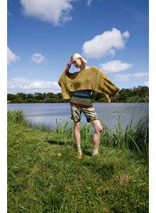 Wijde poncho