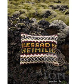 Kussen Blessun gemaakt van Lopi Alafosslopi