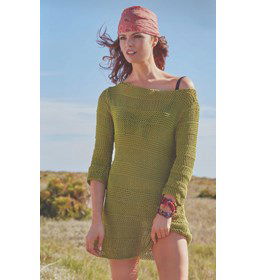 Damestrui gemaakt van DMC Natura medium