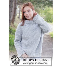 Warme raglantrui van dik garen | Top-down breipatroon gemaakt van Breinaalden zonder knop