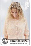 Breipatroon Sweet Clementine Cardigan van andere kant