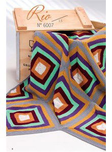 Deken vierkanten en driehoeken