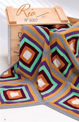 Lammy Yarns haakpatroon woondeken met ....