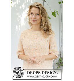 Sweet Clementine Trui gemaakt van DROPS Fiesta