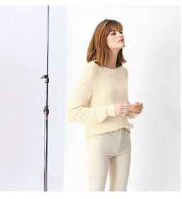 Trui Melissa gemaakt van Phildar Phil merinos 3,5