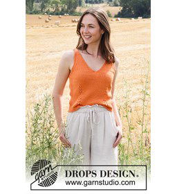 Damestop gemaakt van Drops Safran