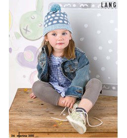 Muts gemaakt van Lang Yarns Merino 200 bebe