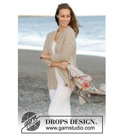 Vest gemaakt van Drops Cotton Merino