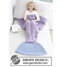 Zeemeermin deken gemaakt van Rondbreinaald nr 8