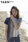 Breipatroon Dames shirt Striped Top